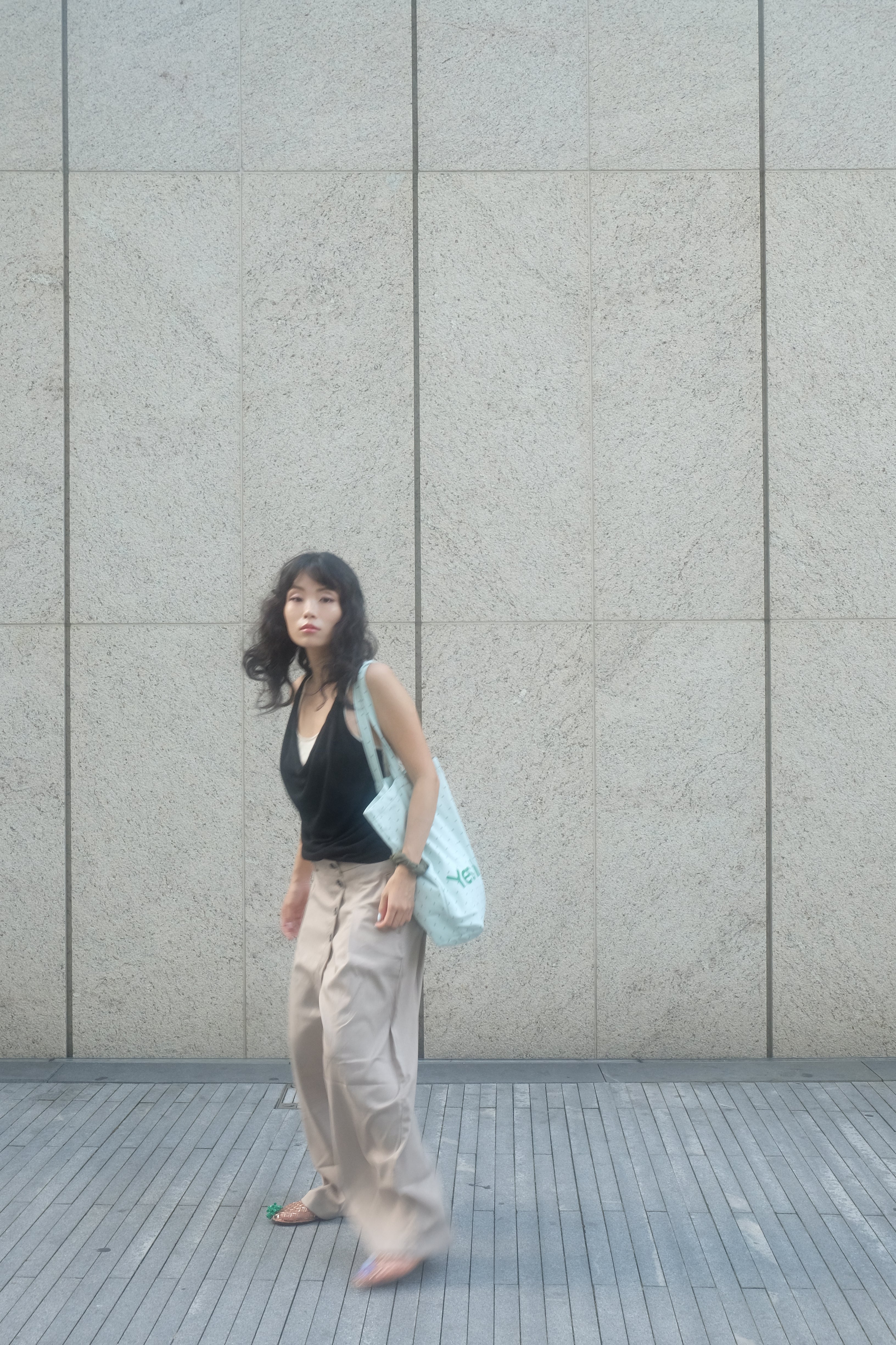 High Waist Pleated Pants