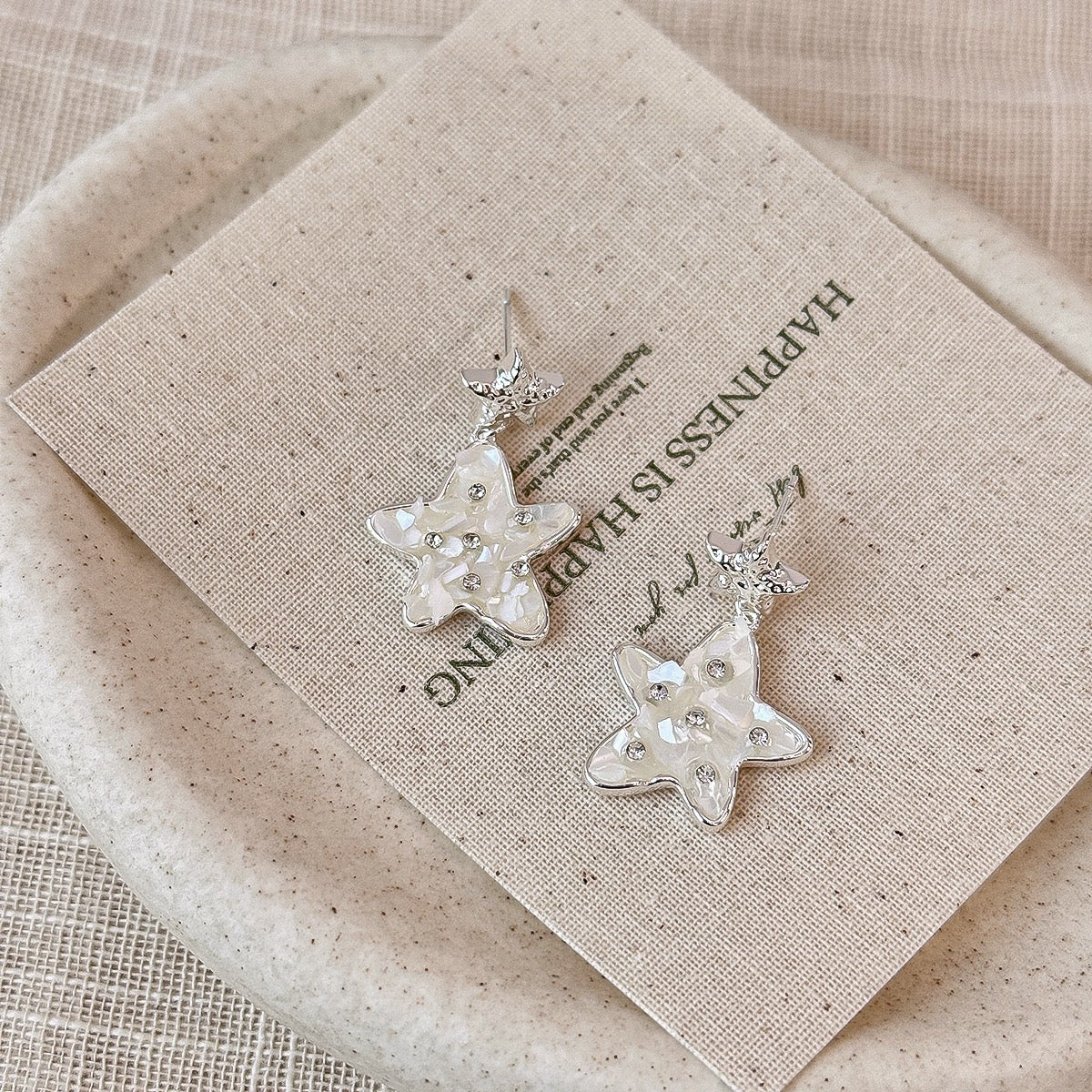 Star earrings