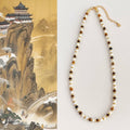 Tiger’s eye natural stone necklace