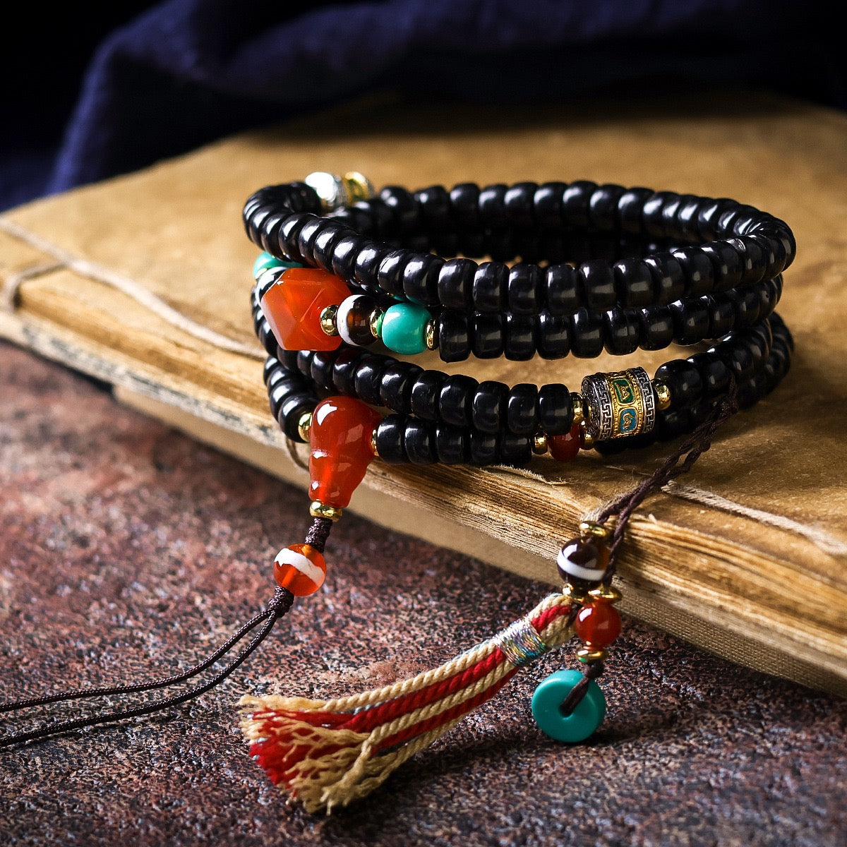 Coconut shell Beaded thrower