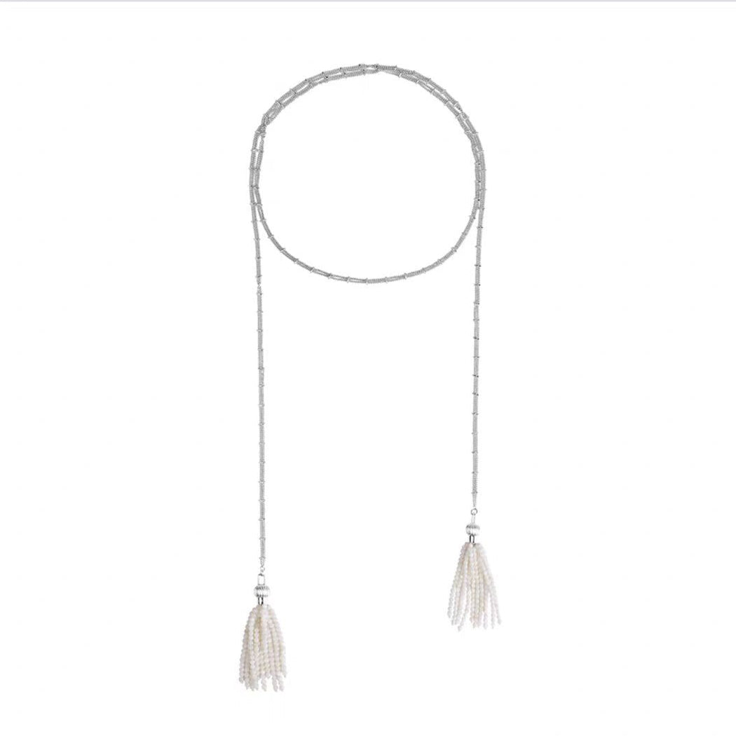 tassel sweater necklace