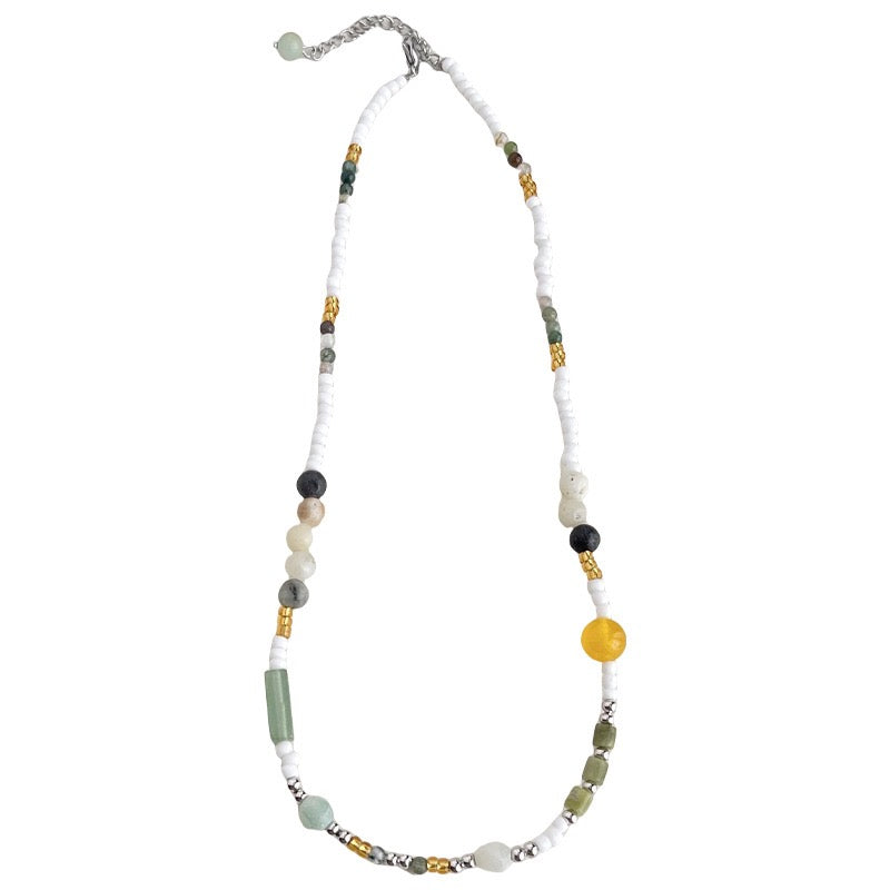 Vintage style natural necklace