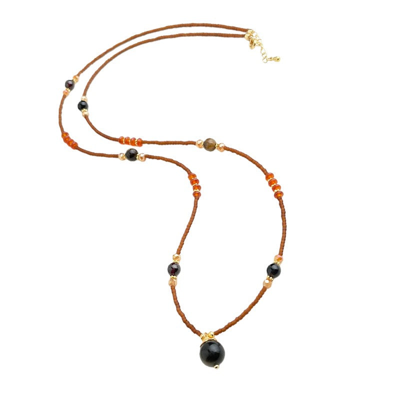 obsidian sweater chain