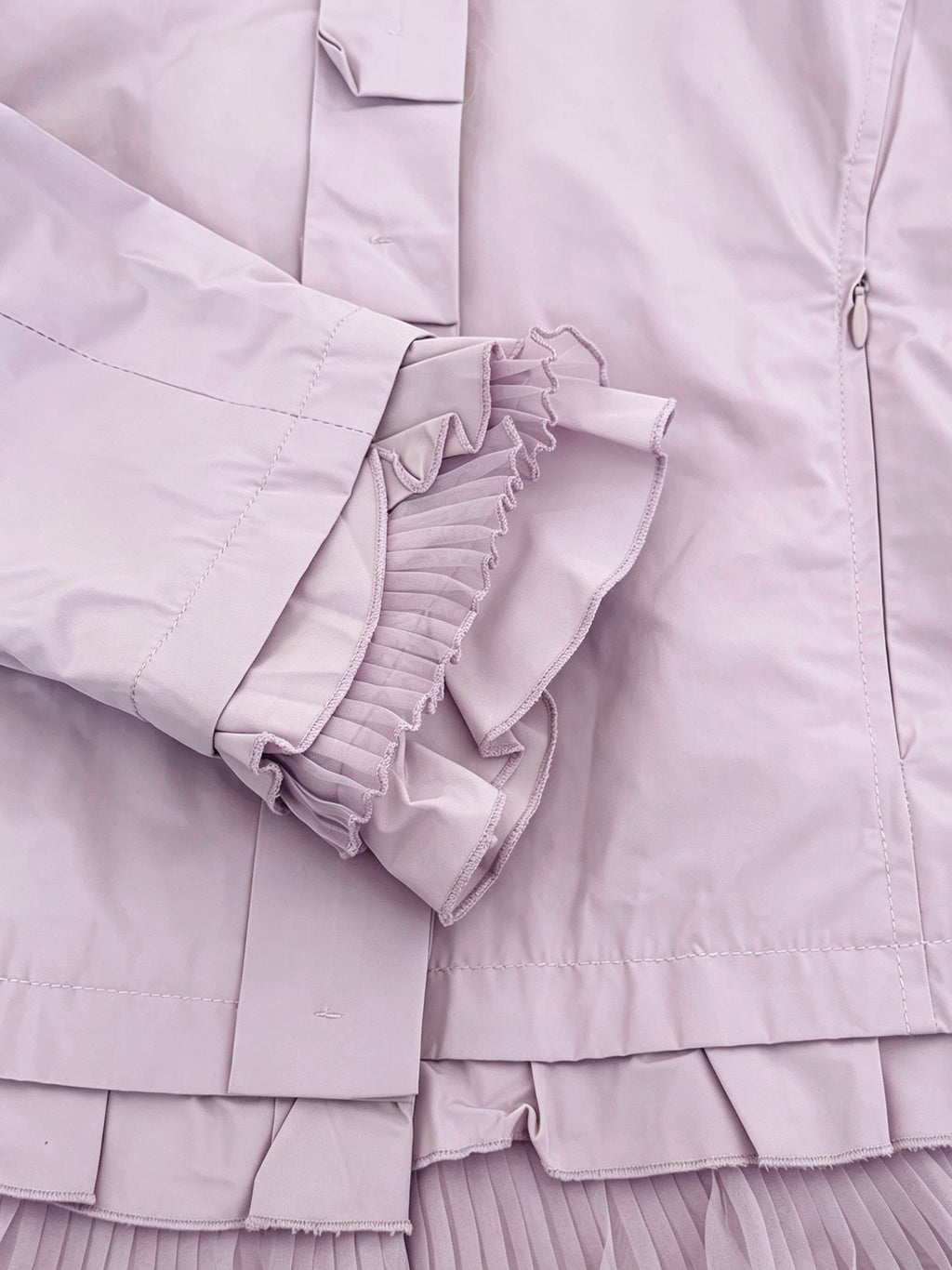 Lilac Ruffle Jacket