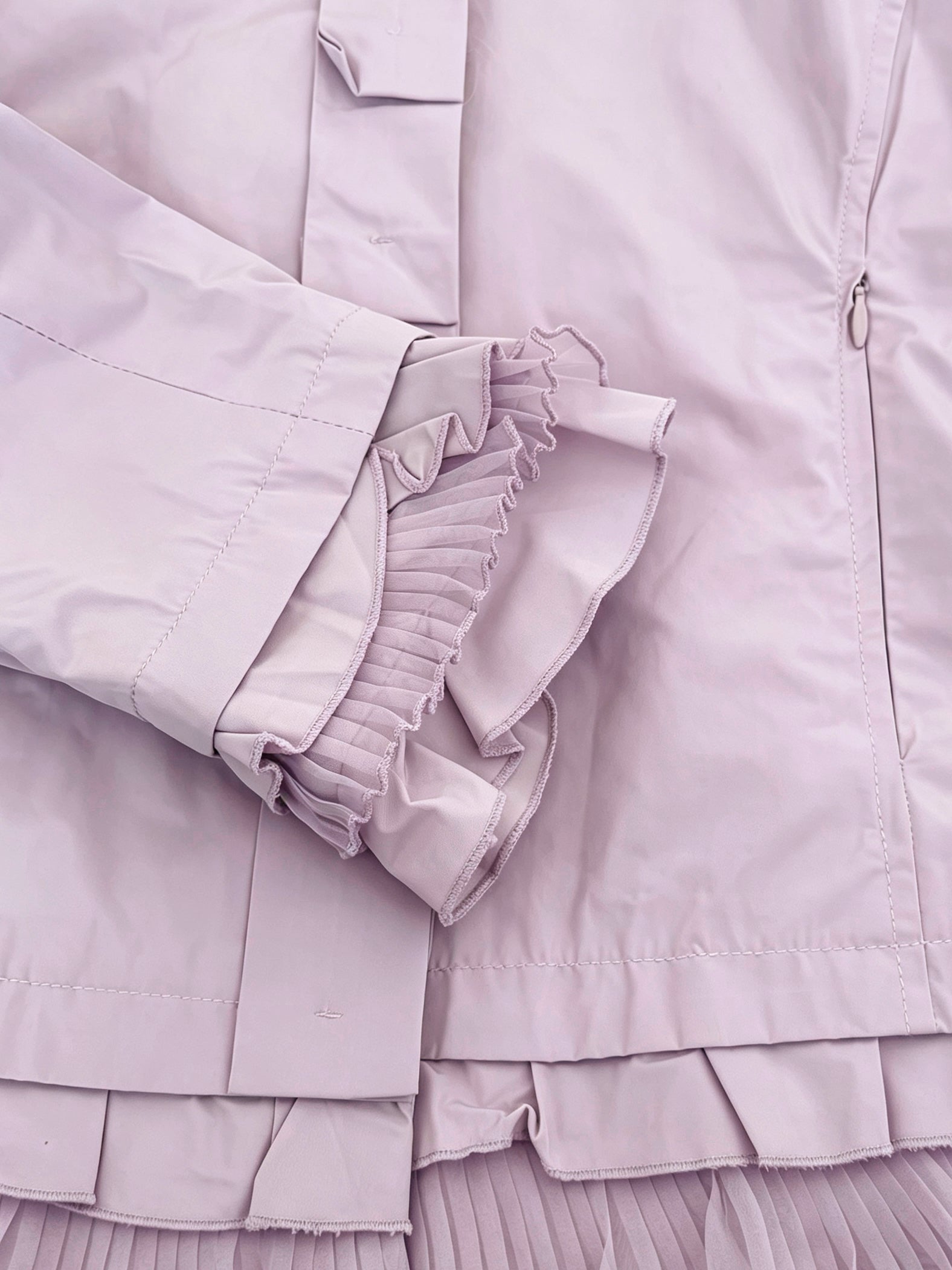 Lilac Ruffle Jacket