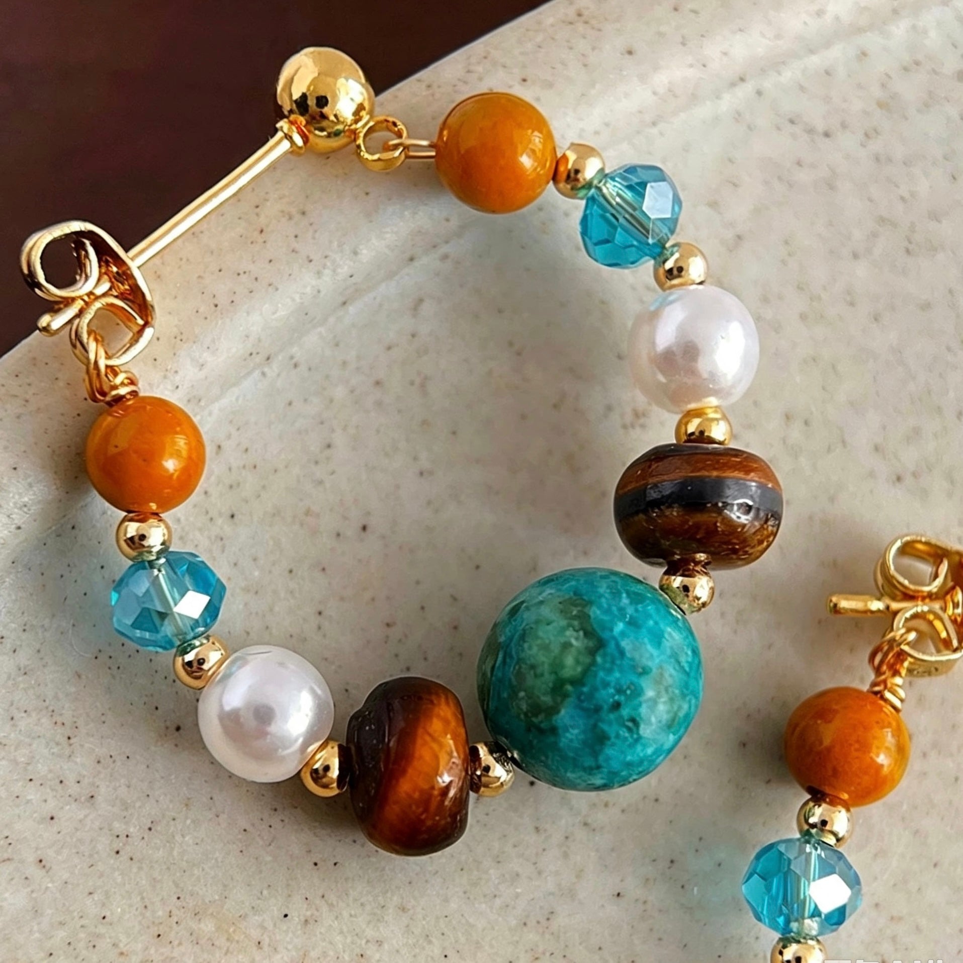 Tibetan-style earrings