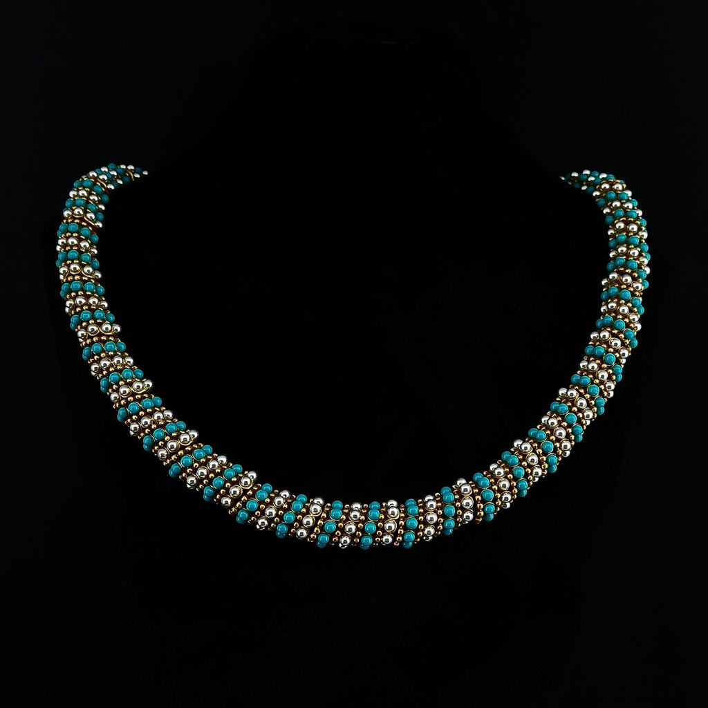 Snake bone necklace