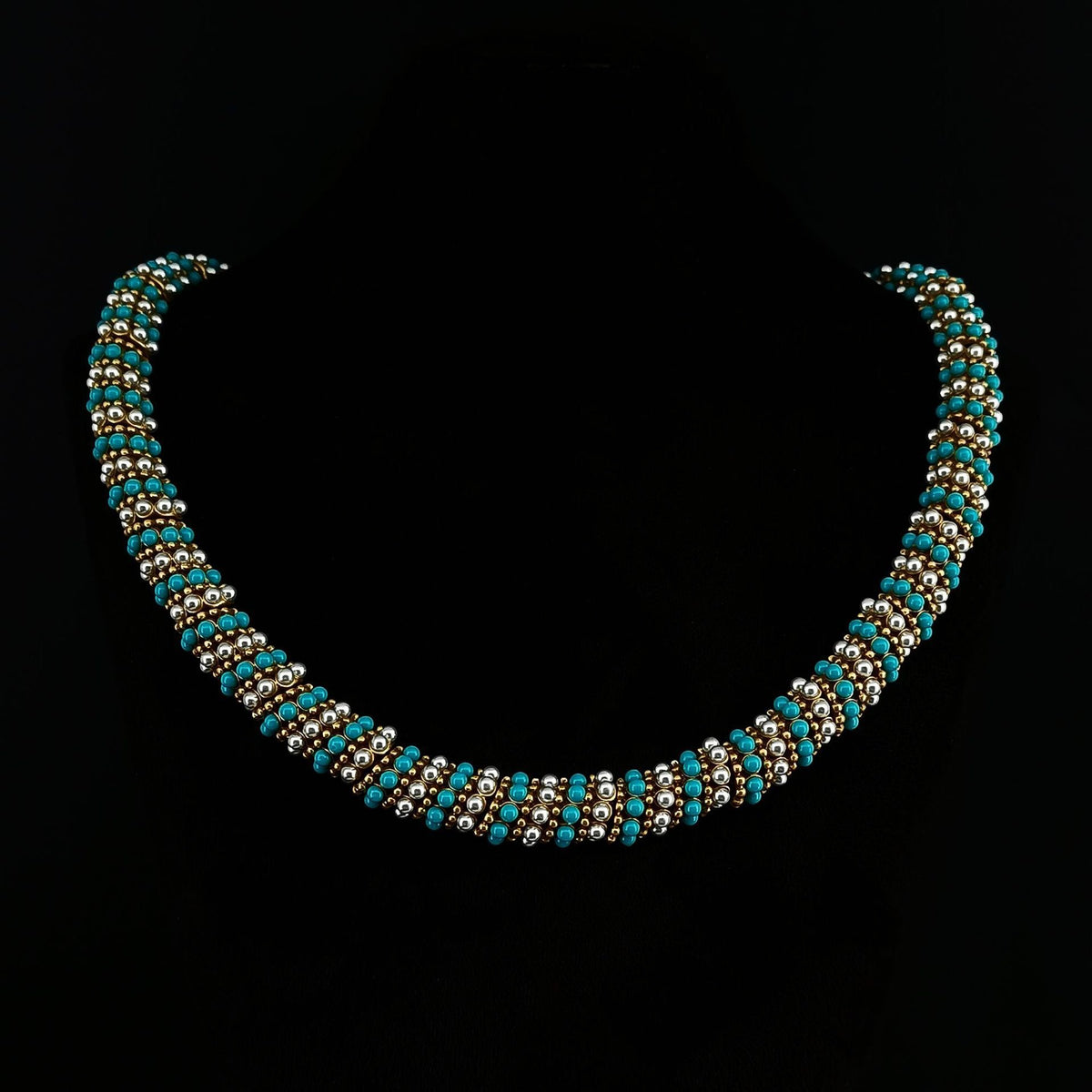 Snake bone necklace