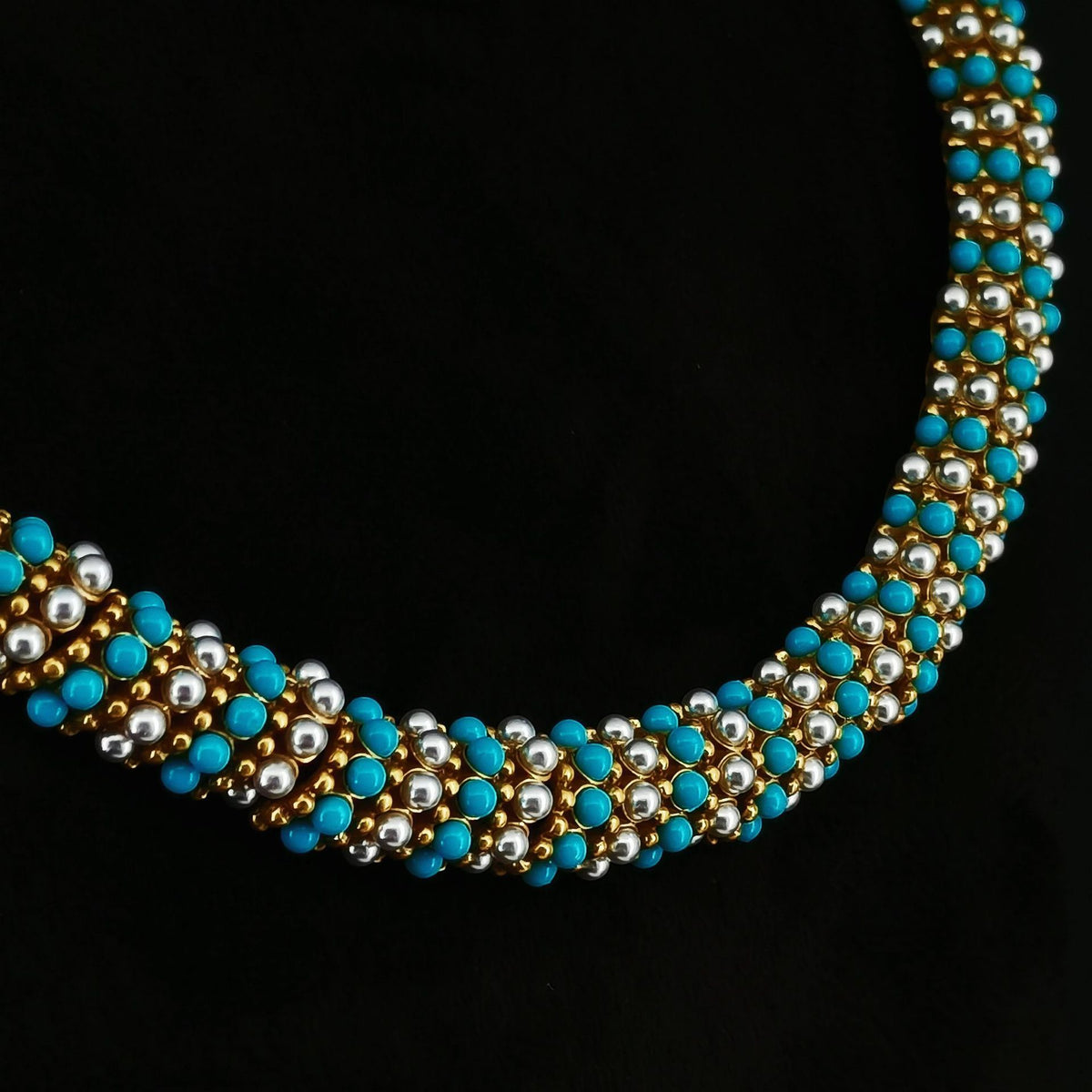 Snake bone necklace