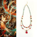 agate ethnic necklace