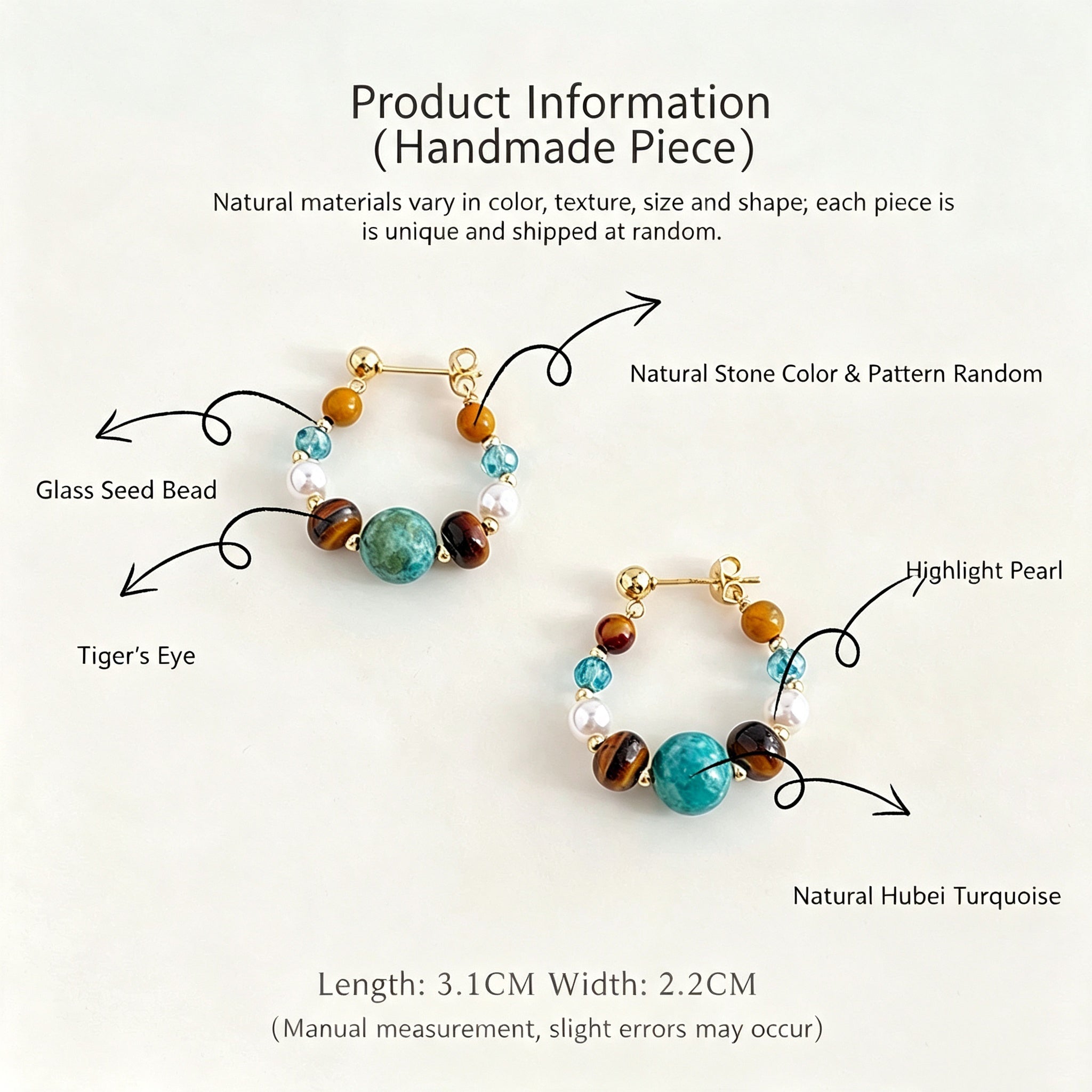 Tibetan-style earrings