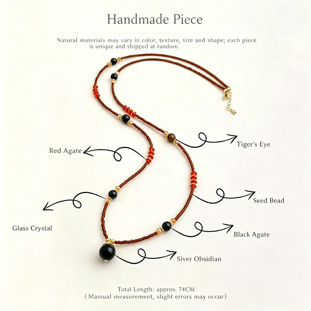 obsidian sweater chain