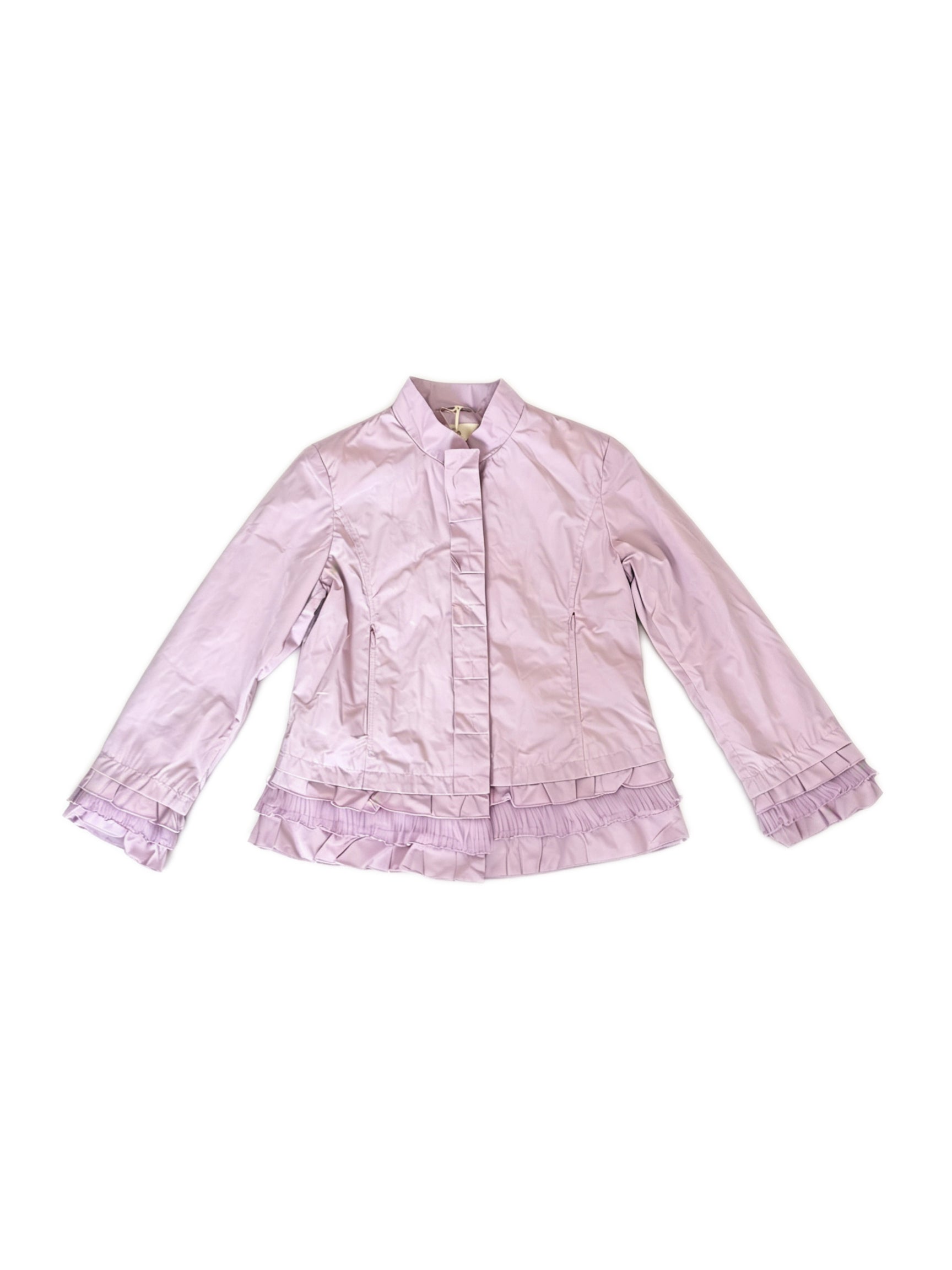Lilac Ruffle Jacket