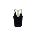 Draped neck top